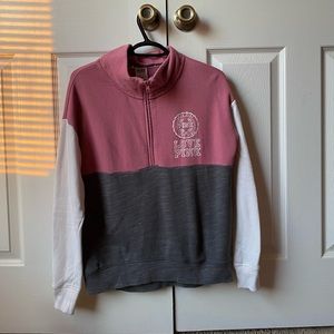 VS Pink Quarter Zip Sweater (Two for $50)